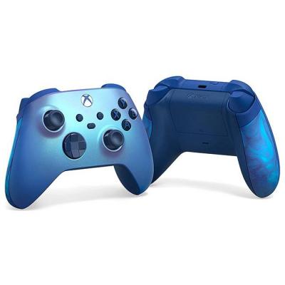 Контролер microsoft xbox one wireless controller – aqua shift special edition, син