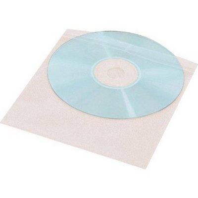 Хартиени пликчета за cd estillo, 100 бр., класьор, бял, vali-cdbox-pap-100