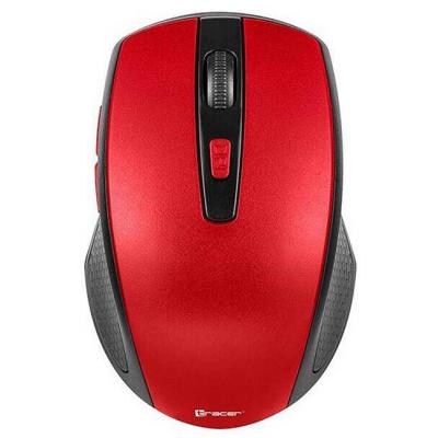 Безжична мишка tracer deal rf nano usb, черен/червен