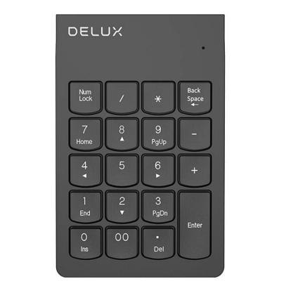 Безжична цифрова клавиатура delux k300s g, k300s-g_vz