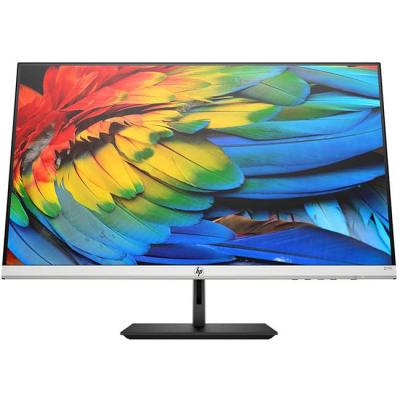 Монитор hp 27f, 27 инча fhd, 1920 x 1080, ips, 16:9, 75 hz, 5 ms, 178/178, 300 nits, 1000:1, anti-glare, vga, 2 x hdmi, черен / сребрист, 4hz38aa#abb