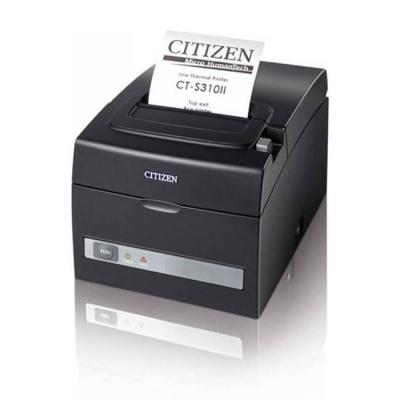 Термален принтер за фискални бонове citizen ct-s310ii, до 160 mm/сек, черен, cts310iixeebx