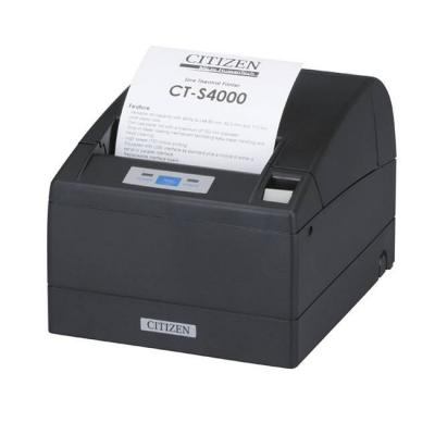 Термален принтер за фискални бонове citizen ct-s4000, до 150 mm/сек, черен, cts4000usbbk