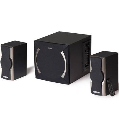 Звукова система edifier xm6pf, 2.1, 48w, fm radio, черна, xm6pf - с леко нарушена опаковка