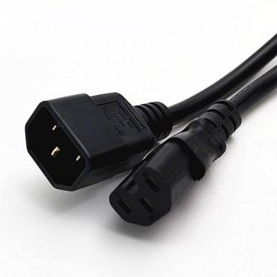 Удължителен кабел estillo, 3-pin (м) към 3-pin (ж), 180 см, черен, est-power-a676-3