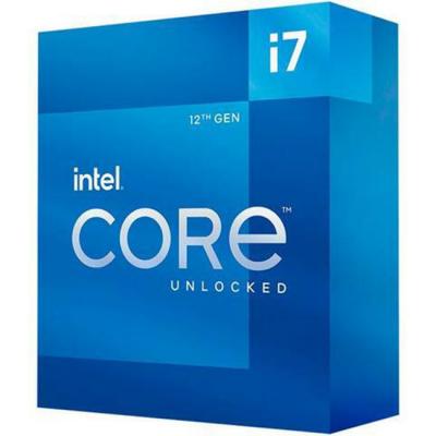 Процесор intel core i7-12700k, 3.6 ghz (max. 5.00 ghz), lga 1700, 25 mb cache, 12-core, 20 threads, 190 w, box