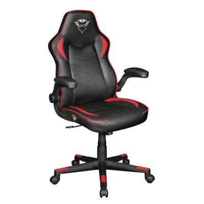 Стол trust gxt 704 ravy gaming chair, черен / червен, 24219