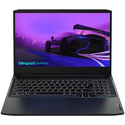 Лаптоп lenovo gaming 3, ryzen 5 5600h, 15.6 инча fhd, 8 gb ddr4, 512 gb ssd, nvidia gtx 1650, free dos, черен, 82k2005nbm