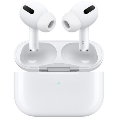 Слушалки apple airpods pro с magsafe case, безжични, bluetooth, микрофон, ipx4, сензорни бутони, бели, mlwk3zm/a