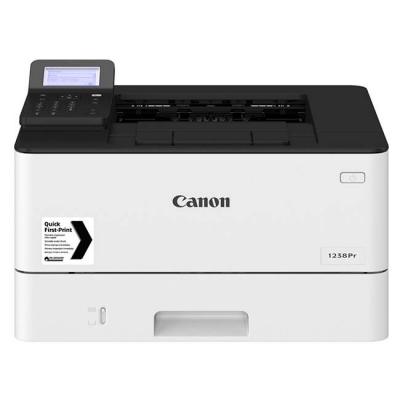 Лазерно многофункционално устройство canon i-sensys x 1238pr, принтиране/копиране/сканиране, двустранен печат, usb, wireless, бял, 3516c028aa