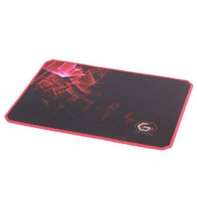 Подложка за мишка gembird gaming mouse pad pro, l, 400 x 450 x 3 mm, черен / червен, mp-gamepro-l