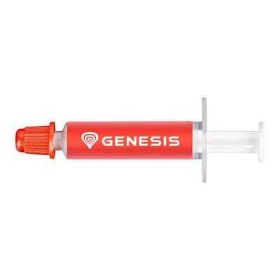Термо паста genesis thermal grease silicon 801 0.5g, -30 - 240 c, 2.1, 11 w/mk, 0.5 g, сива, ntg-1583