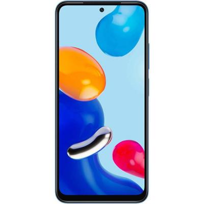 Смартфон xiaomi redmi note 11 37805, 6.43 инча (1080 x 2400), android 11, octa-core, 4 gb, 128 gb, 50 mp + 8 mp + 2 mp + 2 mp / 13 mp, син, mzb0ao3eu