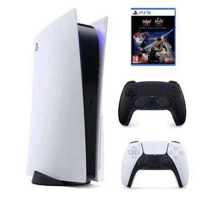 Конзола sony playstation 5, ssd 825gb, nvme ssd slot, ultra hd blu-ray 16gb gddr6 256-bit, amd zen 2 cores 3.5ghz с 8 ядра, бял + безжичен геймпад dua