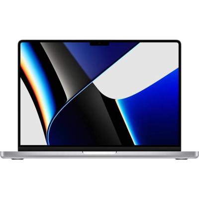 Лаптоп apple macbook pro, 14.2 инча (3024 x 1964), apple m1 pro (10 core), 16 gb lpddr4x, 1 tb ssd, 16-core gpu, macos, сребрист, mkgp3ze/a