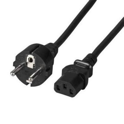 Захранващ кабел fsp group, шуко, 3pin(iec c5) женско, 1.8м, черен, fort-sun-a675fort