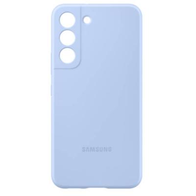 Калъф за смартфон samsung s22 g901, 6.1 инча (15.49 cm), силикон, син, ef-ps901tlegww