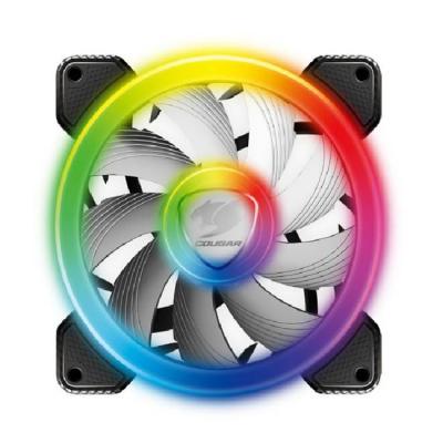 Вентилатор cougar vortex rgb spb 120, 4-pin, 120 mm, 600 - 1500 rpm, cg3mspb1200001