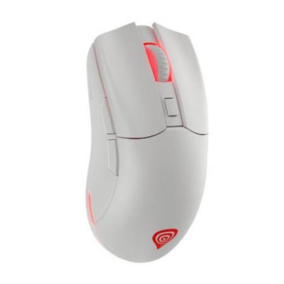 Безжична геймърска мишка genesis zircon x anniversary, 19000 dpi, 6 бутона, оптична, лимитирана серия, бял, nmg-1843