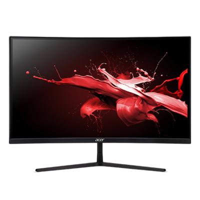 Монитор acer nitro ei242qrpbiipx, 23.6 инча (1920x1080) fhd, curved, va, 1ms, 144hz, freesync, 2 x dp, 1 x hdmi, черен, acer 23.6 nitro ei242qrpbiipx