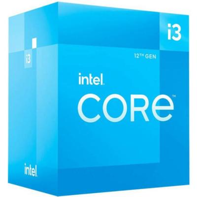 Процесор intel core i3-12100f, 3.3 ghz, 12 mb cache, lga 1700, 7 nm, 64 bit, box, bx8071512100fsrl63