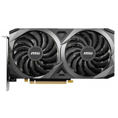 Видео карта nvidia geforce rtx 3070, 8gb, msi ventus 2x oc, pci-e 4.0, gddr6, 256-bit, displayport, hdmi, lhr, msi rtx3070 ventus 2x oc lhr
