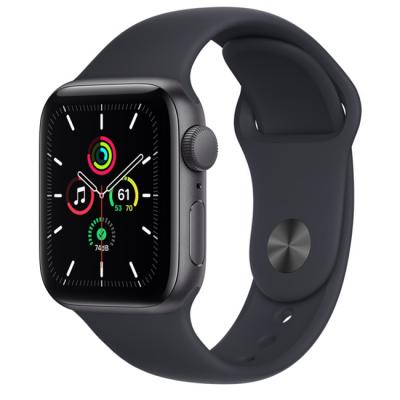 Смарт часовник apple watch se (v2) gps, 1.57 инча oled (394 x 324), 1024 mb, 32 gb, watchos 7.0, dual-core, bluetooth 5.0, сив, mkq13bs/a