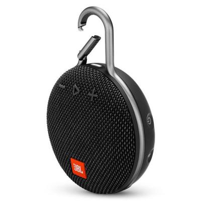Водоустойчива тонколонка jbl clip 3, ipx7, bluetooth 4.1, 3 w, черен, jblclip3blk - с нарушена опаковка