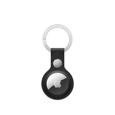 Аксесоар apple airtag leather key ring - midnight