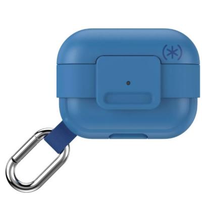 Протектор speck за airpods pro presidio clickflip, с карабинер, 360 градусова защита, ipx5 защита от навлизане на прах, син, 14574