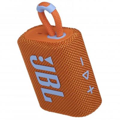 Блутут колонка jbl go 3 orange, 4.2 w, оранжева, jbl-go3-org
