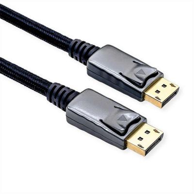 Кабел roline 11.04.5882, premium 4k displayport v1.2, dp m - dp m, 60hz, 3.0 м, 11.04.5882