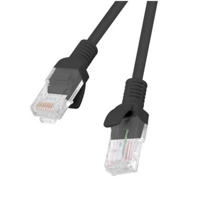 Интернет кабел lanberg 15m, черен, pcu6-10cc-1500-bk