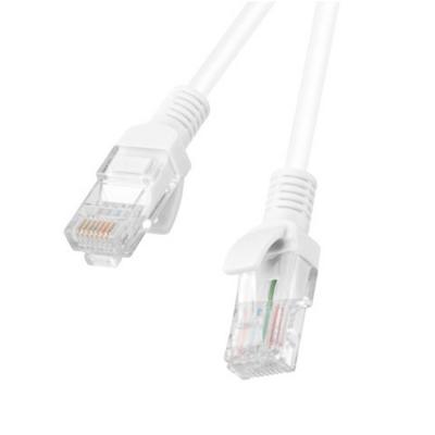 Интернет кабел lanberg 10m, бял, pcu6-10cc-1000-w