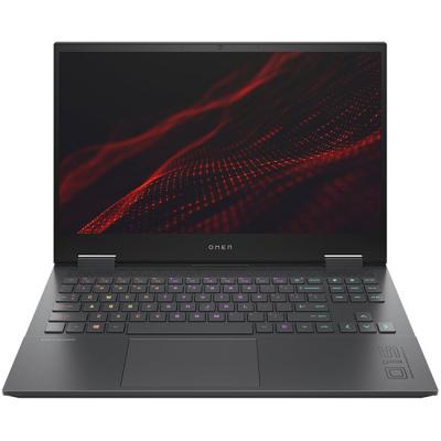 Лаптоп hp omen, amd ryzen 7 5800h, 15.6 инча fhd (1920 x 1080), 16 gb ddr4, 1 tb ssd, nvidia geforce rtx 3070, free dos, черен, 3v2q2ea#aks