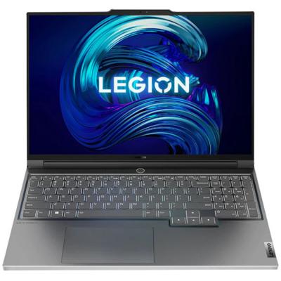 Лаптоп lenovo legion s7, intel core i7-12700h, 16 инча wqxga, 24 gb ddr5, 1 tb ssd, nvidia rtx 3060, free dos, сив, 82tf0006bm