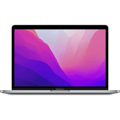 Лаптоп apple macbook pro, 13.3 инча (2560 x 1600), apple m2 / 8-core, 8 gb, 256 gb ssd, apple m2 / 10-core, apple macos, сив, mneh3ze/a