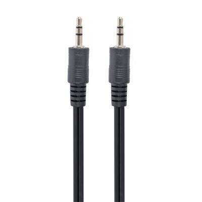 Аудио кабел gembird, стерео, 3.5 mm, m /m, 1.2 m, черен, cca-404