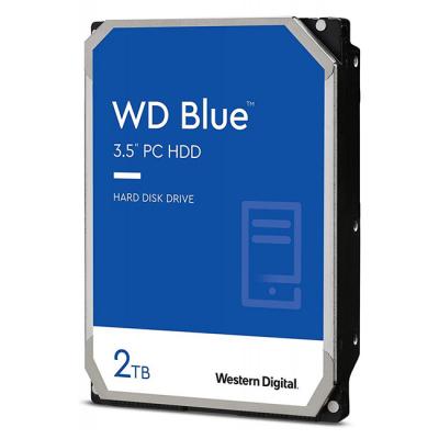 Хард диск wd blue, 2tb, 7200rpm, 256mb кеш, sata3 6gb/s, hdd-sata3-2000wd-blue2