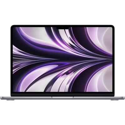 Лаптоп apple macbook air, 13.6 инча (2560 x 1664), apple m2, 8 gb lpddr4x, 256 gb ssd, 8-core gpu, macos, сив, mlxw3ze/a