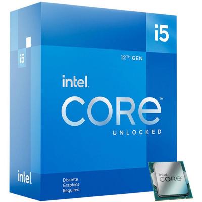 Процесор intel cpu desktop core i5-12400f, 2.5 ghz, 18 mb, lga 1700, 6-core, 12 threads, 7 nm, 64-bit, box, bx8071512400fsrl5z