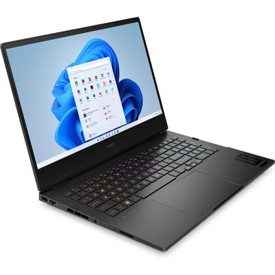Лаптоп hp omen 16-k0003nn, core i7-12700h 4.7ghz, 16.1 инча, 16gb ddr5, nvidia geforce rtx 3070 ti, 1tb ssd, черен, 6x8h3ea