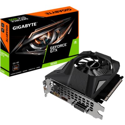 Видео карта gigabyte gtx 1650 d6 oc edition 4gb gddr5 128 bit, ga-vc-n1656oc-4gd