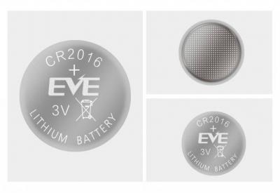Бутонна батерия литиева cr 2016 1pc bulk 3v eve battery, eve-cr2016-bulk
