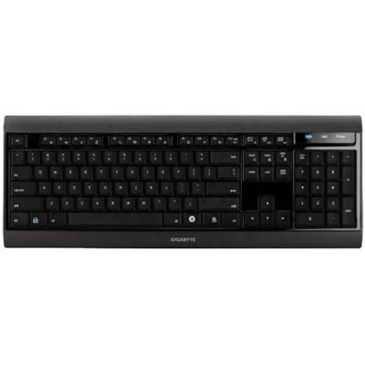 Клавиатура gigabyte gk-k7100,usb, +подарък мишка m5050 silver - ga-key-k7100+gift