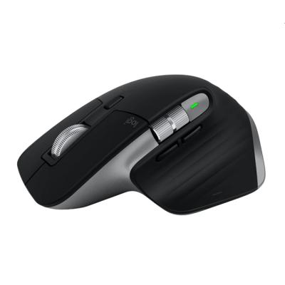 Мишка logitech mx master 3s for mac performance wireless mouse - space grey - emea, 910-006571
