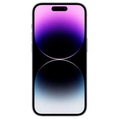 Смартфон apple iphone 14 pro, 6.1 инча xdr oled, ios 16, hexa-core, 6 gb, 128 gb, 48 mp + 12 mp + 12 mp / 12 mp, dual sim, лилав, mq0g3rx/a