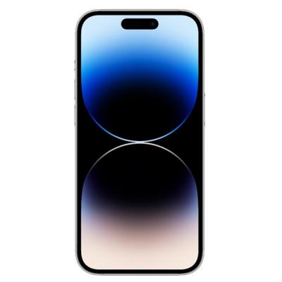Смартфон apple iphone 14 pro, 6.1 инча xdr oled, ios 16, hexa-core, 6 gb, 256 gb, 48 mp + 12 mp + 12 mp / 12 mp, dual sim, сребрист, mq0g3rx/a