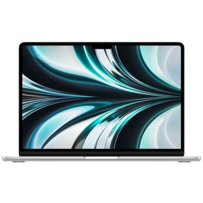Лаптоп apple macbook air 13.6 silver/m2/10c gpu/8gb/512gb-zee, mly03ze/a
