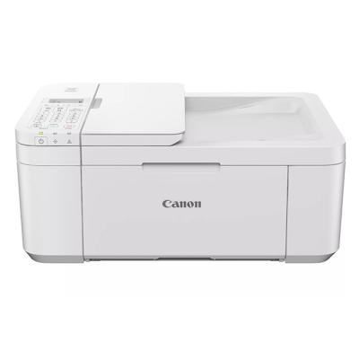 Мастилоструйно многофункционално устройство canon pixma tr4651 aio, a4, print, copy, scan, fax and cloud, auto duplex, adf, wi-fi, usb, бял